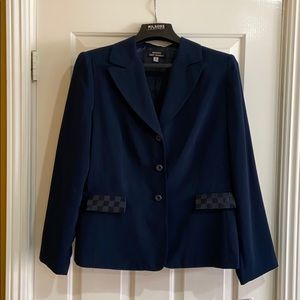 New Dark Blue Blazer Giorgio Sant’ Angelo Size 16.